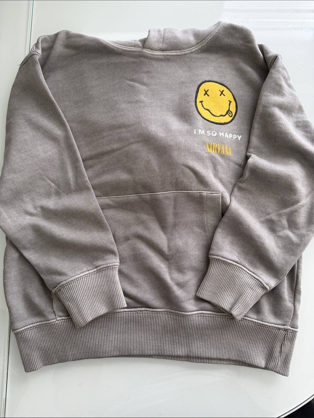 Zara pullover hooded sweatshirt